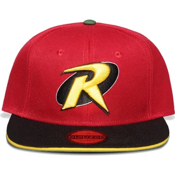 czapka-z-daszkiem-plaska-czerwona-i-czarna-snapback-robin-dc-comics-od-difuzed