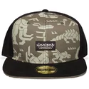 zielono-czarna-czapka-z-daszkiem-snapback-forbidden-west-horizon-od-difuzed