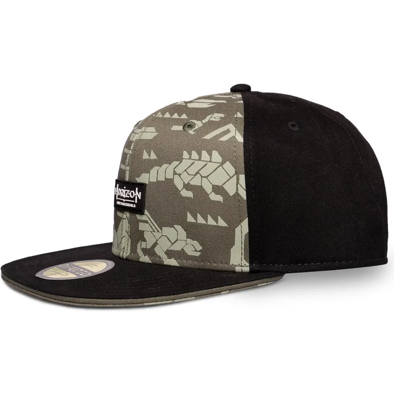 czapka-z-daszkiem-zielono-czarna-snapback-forbidden-west-horizon-od-difuzed