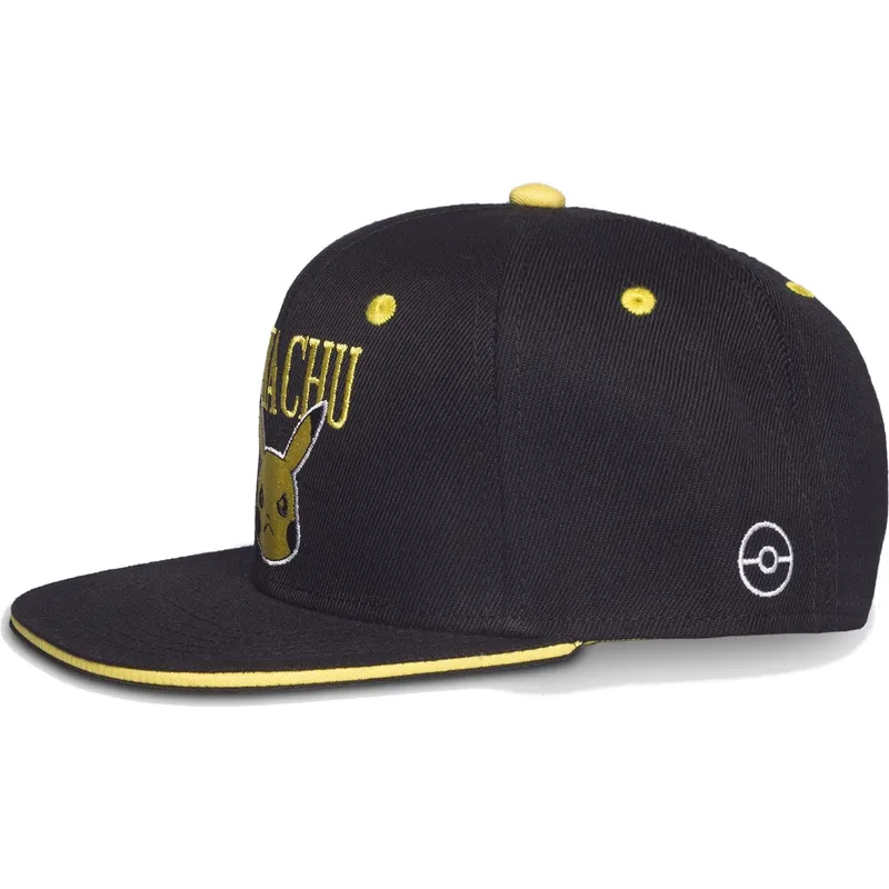 czarna-i-zolta-czapka-z-daszkiem-snapback-pikachu-angry-pokemon-od-difuzed