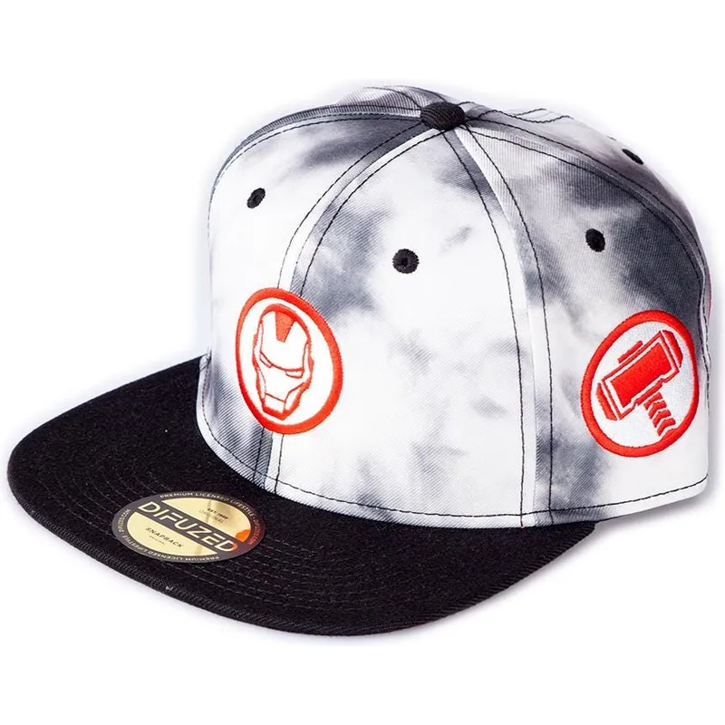 czapki-plana-bialy-snapback-difuzed
