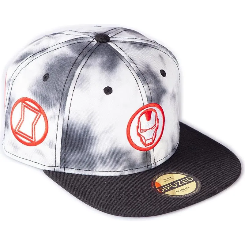 czapki-plana-bialy-snapback-difuzed