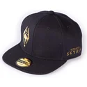 czarna-czapka-snapback-z-plaskim-daszkiem-z-logo-dovahkiin-the-elder-scrolls-v-skyrim-od-difuzed