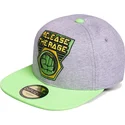 szara-i-zielona-czapka-snapback-z-plaskim-daszkiem-dla-chlopca-hulk-release-the-rage-marvel-comics-od-difuzed