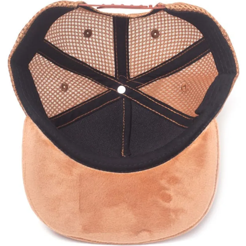 czapki-plana-brazowy-snapback-dla-dziecka-difuzed