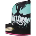 czarna-i-rozowa-plaska-czapka-trucker-snapback-dla-dzieci-venom-marvel-comics-od-difuzed