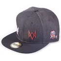 czapki-plana-czarny-snapback-difuzed
