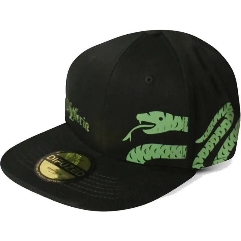 czarna-plaska-czapka-snapback-slytherin-harry-potter-od-difuzed