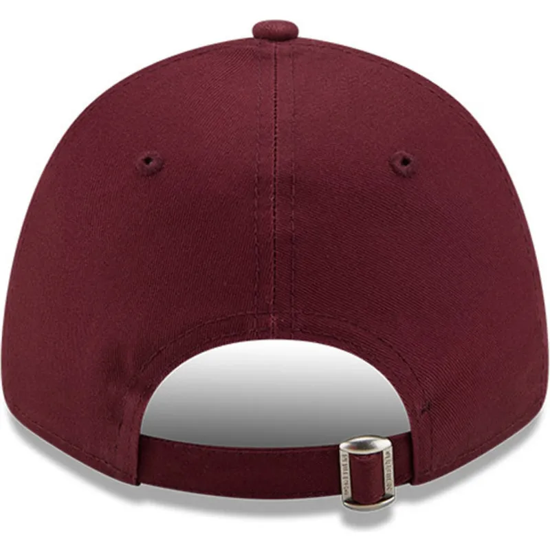 czapki-curva-czerwony-tasma-regulowana-granate-9forty-league-essential-new-york-yankees-mlb-new-era