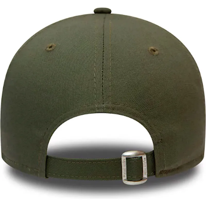 czapki-curva-zielony-tasma-regulowana-9forty-league-essential-new-york-yankees-mlb-new-era