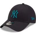 czapki-curva-granatowy-tasma-regulowana-9forty-league-essential-new-york-yankees-mlb-new-era