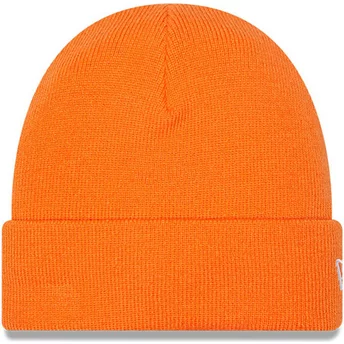 Pomarańczowy krótki golfowy czapka z dzianiny New Era