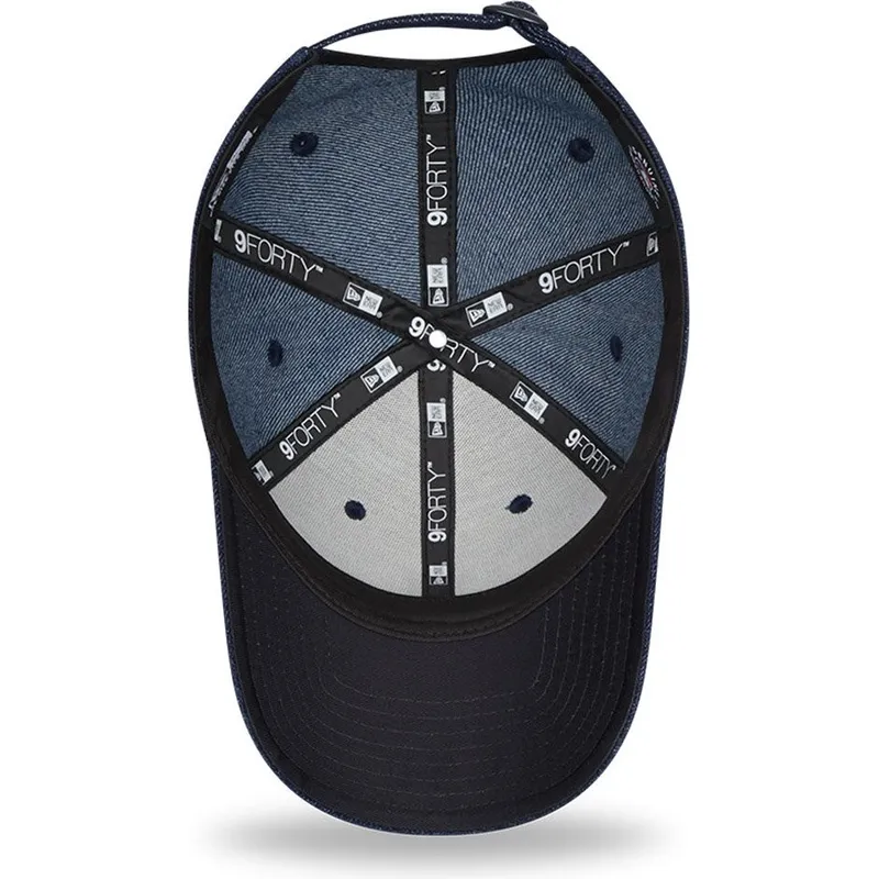 czapki-curva-granatowy-tasma-regulowana-9forty-denim-new-york-yankees-mlb-new-era