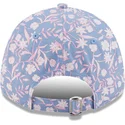 czapki-curva-niebieski-tasma-regulowana-rosa-9forty-floral-new-york-yankees-mlb-new-era