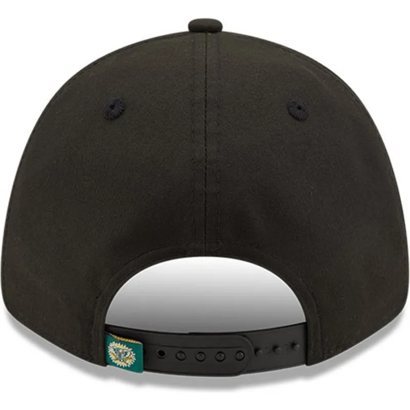 czapki-curva-czarny-snapback-9forty-elemental-oakland-athletics-mlb-new-era