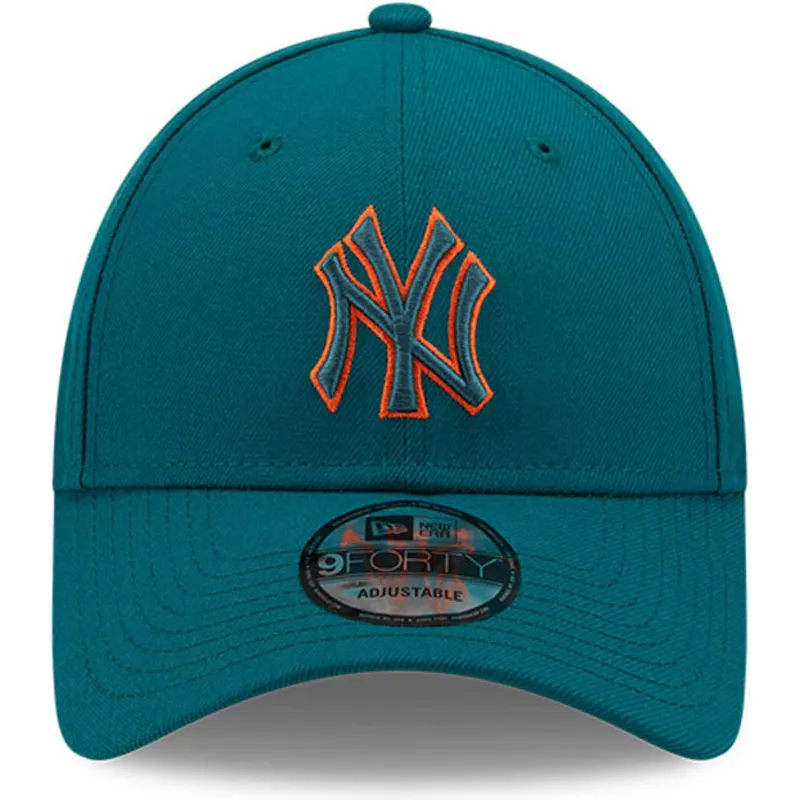 czapki-curva-niebieski-tasma-regulowana-9forty-pop-outline-new-york-yankees-mlb-new-era