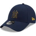 czapki-curva-granatowy-tasma-regulowana-9forty-pop-outline-new-york-yankees-mlb-new-era
