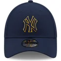 czapki-curva-granatowy-tasma-regulowana-9forty-pop-outline-new-york-yankees-mlb-new-era