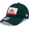 czapki-curva-zielony-tasma-regulowana-9forty-us-state-california-republic-new-era