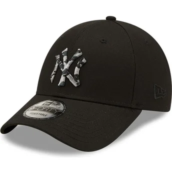 czapki-curva-czarny-tasma-regulowana-9forty-camo-infill-new-york-yankees-mlb-new-era