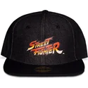 czarna-plaska-czapka-snapback-street-fighter-logo-od-difuzed