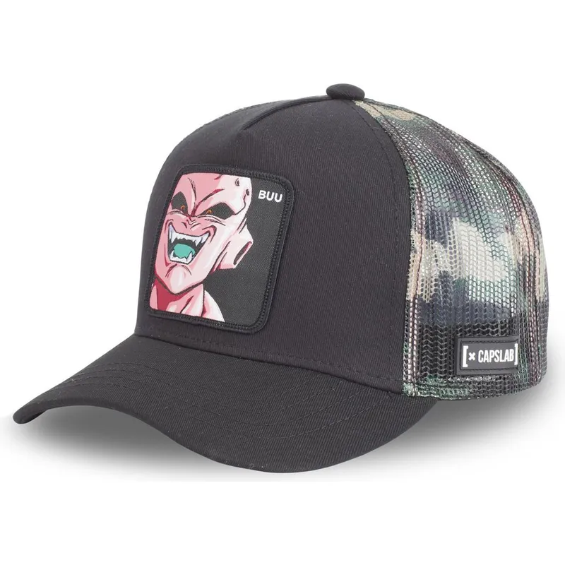 czapki-curva-czarny-snapback-kid-buu-dragon-ball-capslab