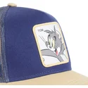 czapka-trucker-niebiesko-brazowa-tom-tom1-looney-tunes-od-capslab