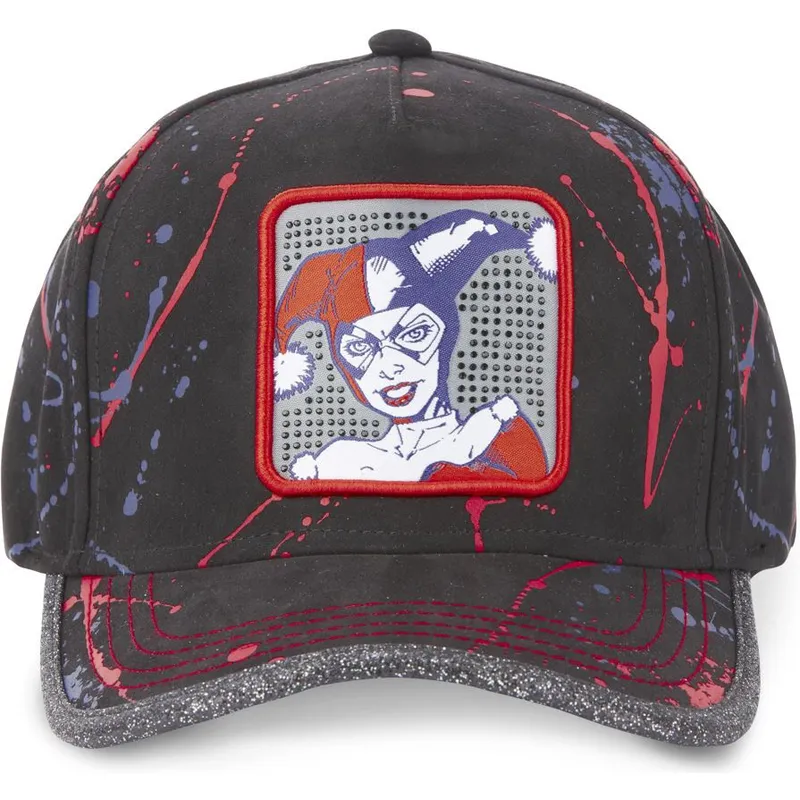 czapki-curva-czarny-tasma-regulowana-harley-quinn-dc-comics-capslab