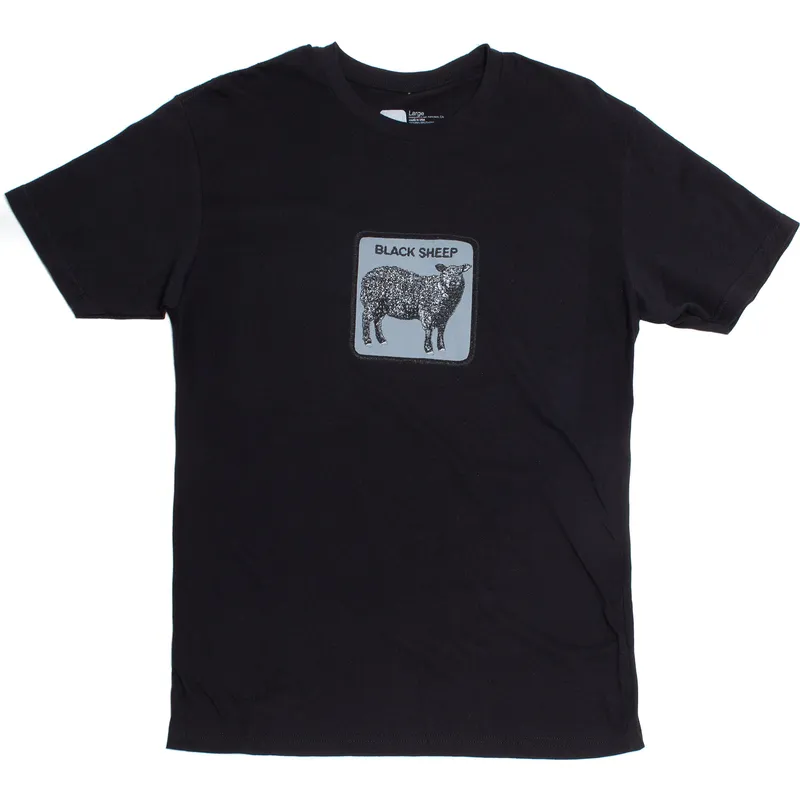 koszulki-krotki-rekaw-czarny-manga-corta-negra-oveja-black-sheep-herd-me-the-farm-the-farm-de-goorin-bros koszulki-krotki-rekaw-czarny-manga-corta-negra-oveja-black-sheep-herd-me-the-farm-the-farm-de-goorin-bros