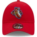 czerwona-zakrzywiona-czapka-regulowana-9forty-reading-fightin-phils-milb-od-new-era