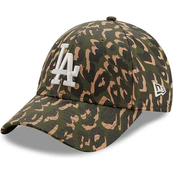 Regulowana czapka z daszkiem 9FORTY All Over Camo w kamuflażu Los Angeles Dodgers MLB od New Era