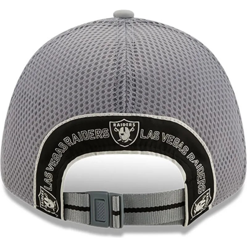 czapki-curva-szary-tasma-regulowana-9forty-team-arch-las-vegas-raiders-nfl-new-era