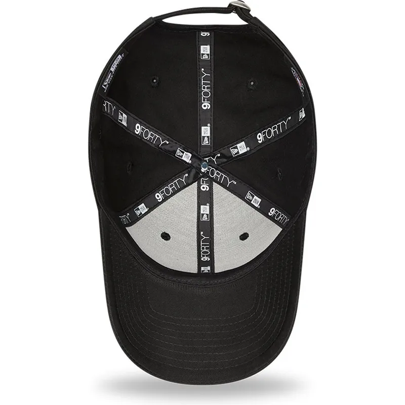 czapki-curva-czarny-tasma-regulowana-9forty-league-essential-new-york-yankees-mlb-new-era
