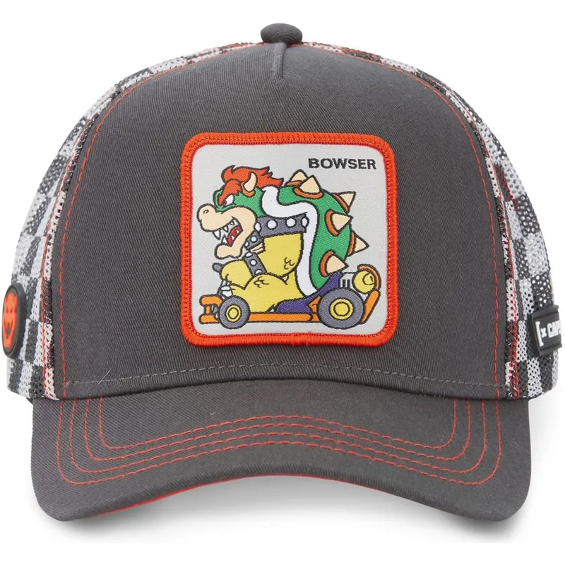 czapki-curva-czarny-snapback-bowser-super-mario-bros-capslab czapki-curva-czarny-snapback-bowser-super-mario-bros-capslab