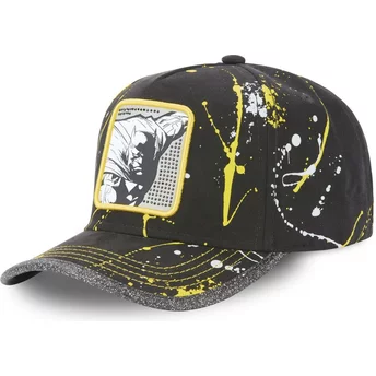 Czarna i żółta, regulowana czapka z daszkiem Batman TAG BAT DC Comics od Capslab