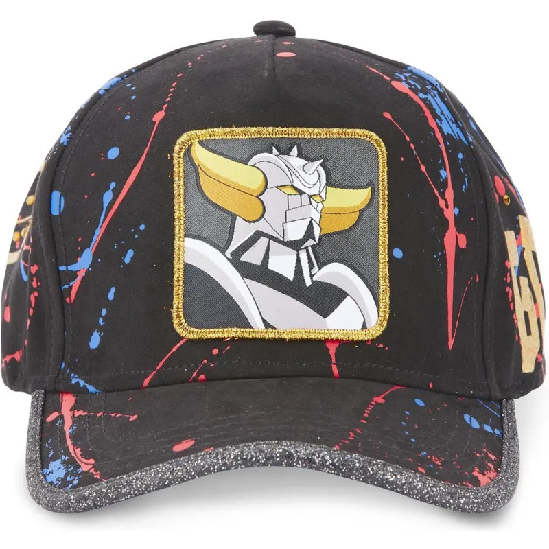 czapki-curva-czarny-tasma-regulowana-robot-grendizer-robot-grendizer-capslab czapki-curva-czarny-tasma-regulowana-robot-grendizer-robot-grendizer-capslab