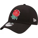 czarna-zakrzywiona-czapka-regulowana-9forty-cotton-england-rugby-rfu-od-new-era