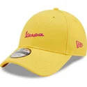 regulowana-zolta-czapka-z-zakrzywionym-daszkiem-9forty-essential-vespa-piaggio-od-new-era