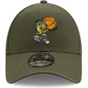 czapki-curva-zielony-tasma-regulowana-9forty-character-sports-piolin-looney-tunes-new-era