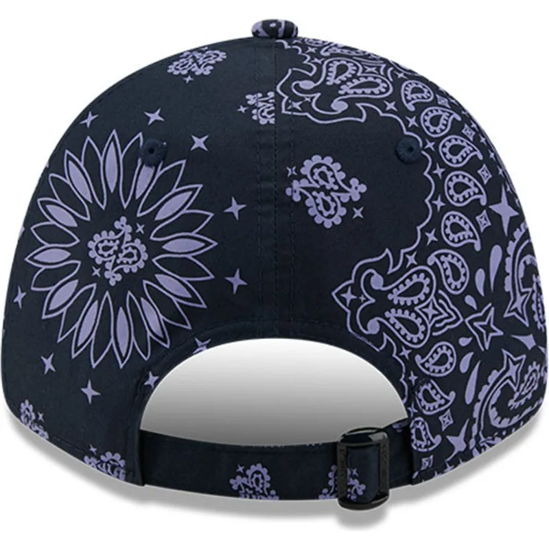 czapki-curva-granatowy-tasma-regulowana-9forty-paisley-print-new-york-yankees-mlb-new-era