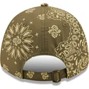 czapki-curva-zielony-tasma-regulowana-9forty-paisley-print-new-york-yankees-mlb-new-era