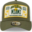 zielona-czapka-trucker-a-frame-license-plate-z-miami-florida-od-new-era