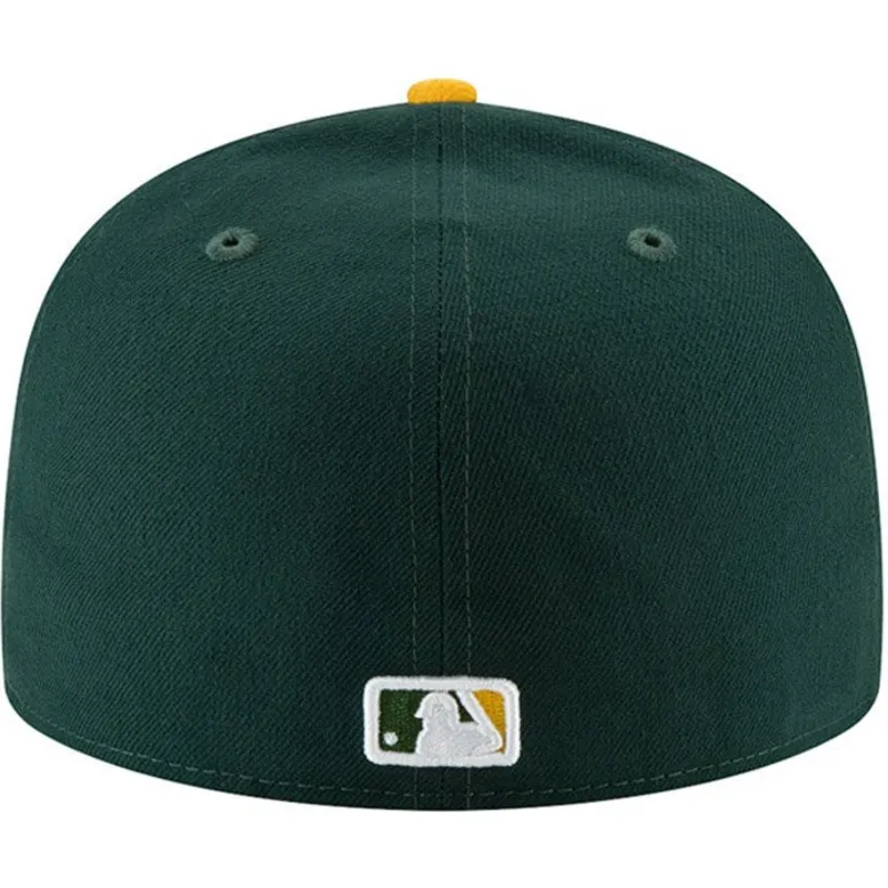 zielono-zolta-dopasowana-czapka-z-daszkiem-59fifty-ac-perf-oakland-athletics-mlb-new-era
