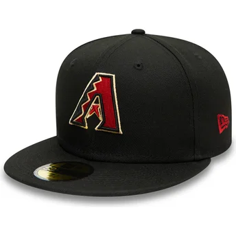 Czarna dopasowana czapka z daszkiem 59FIFTY AC Perf Arizona Diamondbacks MLB od New Era