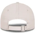 bezowa-regulowana-czapka-z-zakrzywionym-daszkiem-dla-dzieci-z-brazowym-logo-9forty-league-essential-new-york-yankees-mlb-od-new-