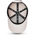 bezowa-regulowana-czapka-z-zakrzywionym-daszkiem-dla-dzieci-z-brazowym-logo-9forty-league-essential-new-york-yankees-mlb-od-new-