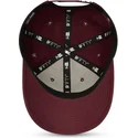 czapki-curva-czerwony-snapback-granate-granate-9fifty-stretch-snap-new-york-yankees-mlb-new-era