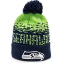 czapka-granatowo-zielona-z-pomponem-sport-cuff-seattle-seahawks-nfl-od-new-era