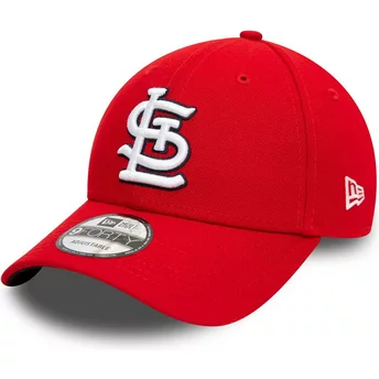 Czerwona, regulowana czapka z daszkiem 9FORTY The League St. Louis Cardinals MLB od New Era