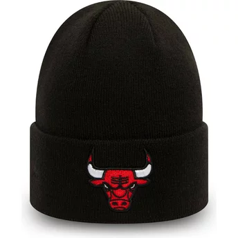 Czarna czapka Essential Cuff Chicago Bulls NBA od New Era